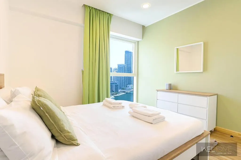 Welhome - Stylish Breathtaking 2Br Apartment In Marina Dubai