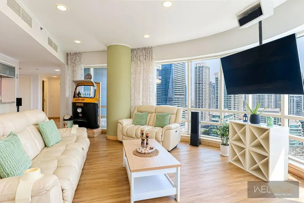 Welhome - Stylish Breathtaking 2Br Apartment In Marina Dubai