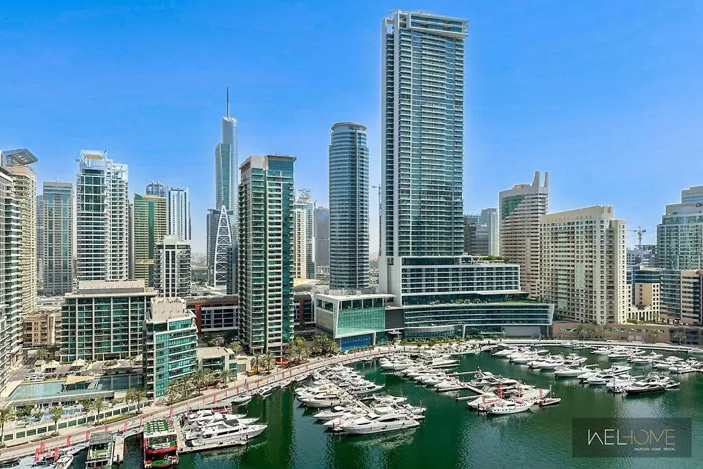 Welhome - Stylish Breathtaking 2Br Apartment In Marina Dubai
