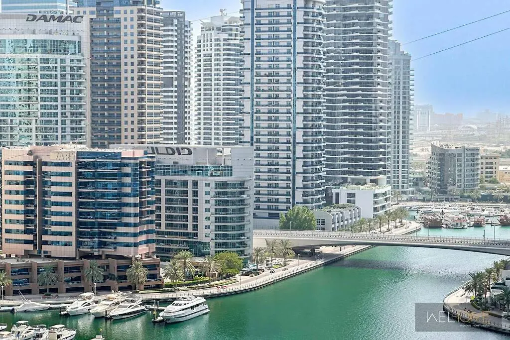Welhome - Stylish Breathtaking 2Br Apartment In Marina Dubai