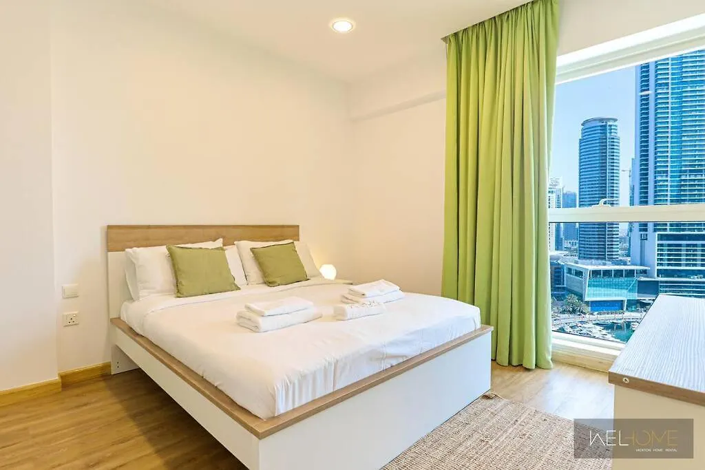 Welhome - Stylish Breathtaking 2Br Apartment In Marina Dubai