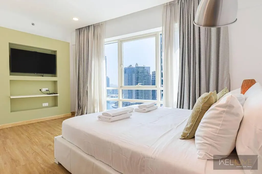Welhome - Stylish Breathtaking 2Br Apartment In Marina Dubai