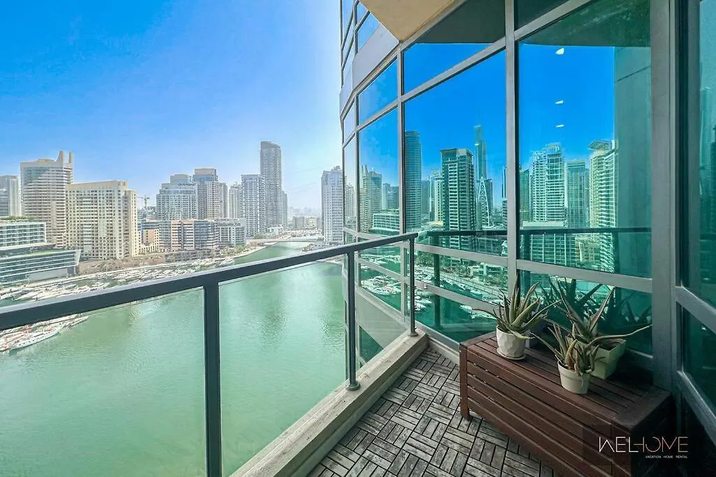 Welhome - Stylish Breathtaking 2Br Apartment In Marina Dubai