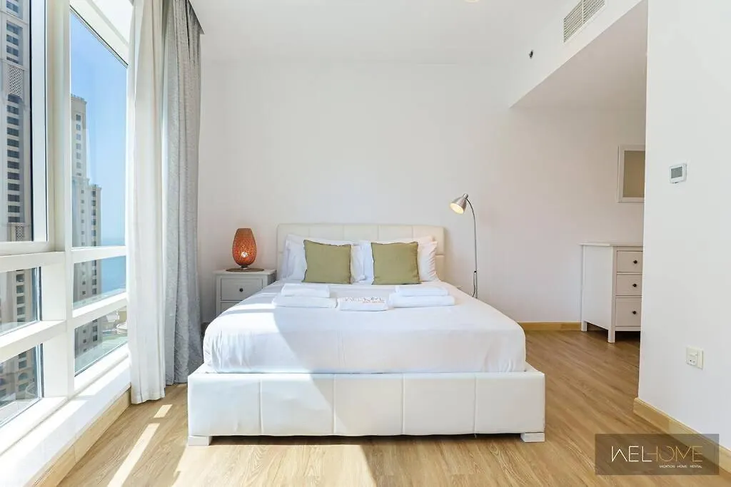 Welhome - Stylish Breathtaking 2Br Apartment In Marina Dubai