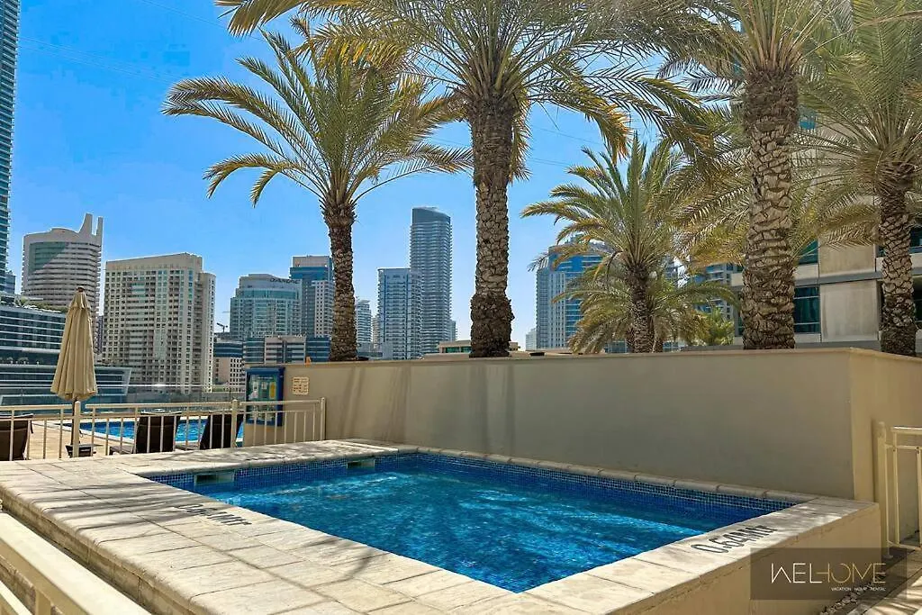 Welhome - Stylish Breathtaking 2Br Apartment In Marina Dubaj