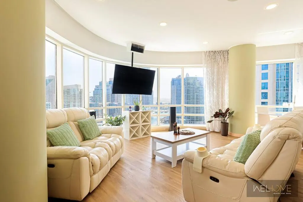 Welhome - Stylish Breathtaking 2Br Apartment In Marina Dubaj Zjednoczone Emiraty Arabskie