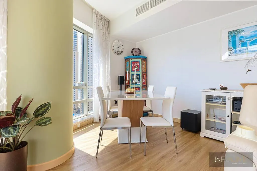 Welhome - Stylish Breathtaking 2Br Apartment In Marina Dubaj