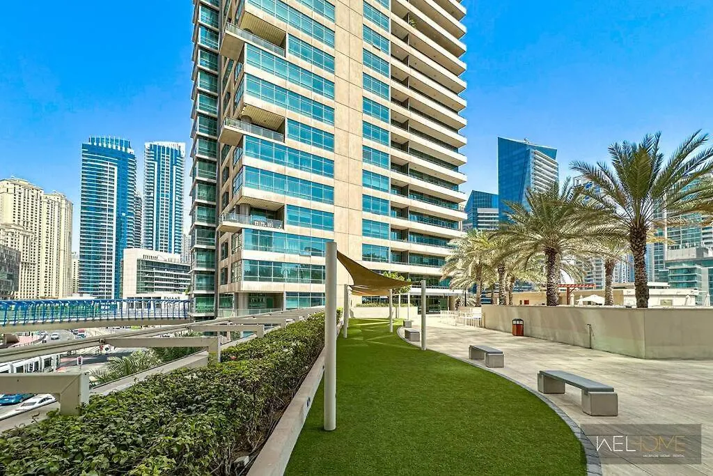Welhome - Stylish Breathtaking 2Br Apartment In Marina Dubaj