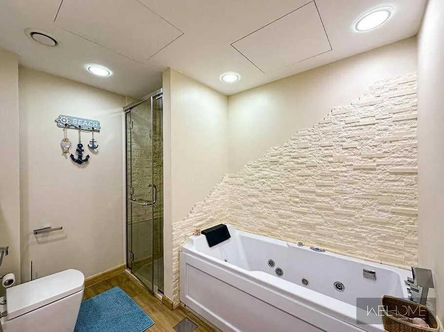 Welhome - Stylish Breathtaking 2Br Apartment In Marina Dubaj 0*,