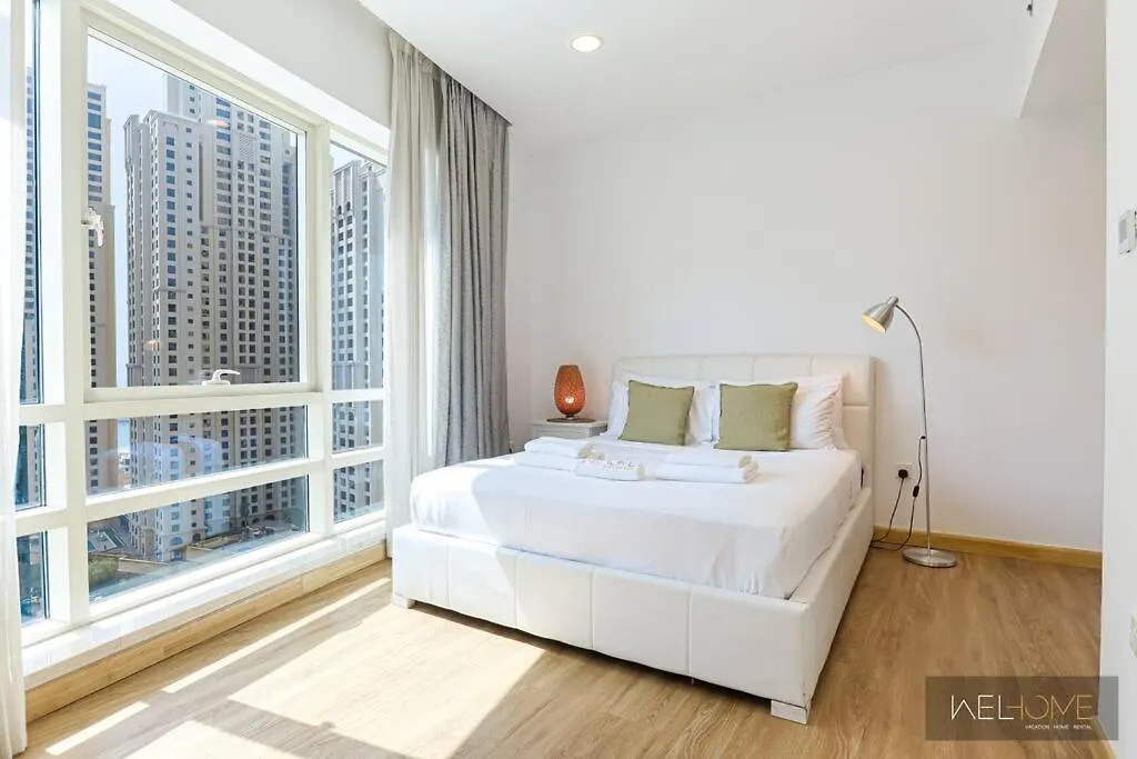 Welhome - Stylish Breathtaking 2Br Apartment In Marina Dubaj
