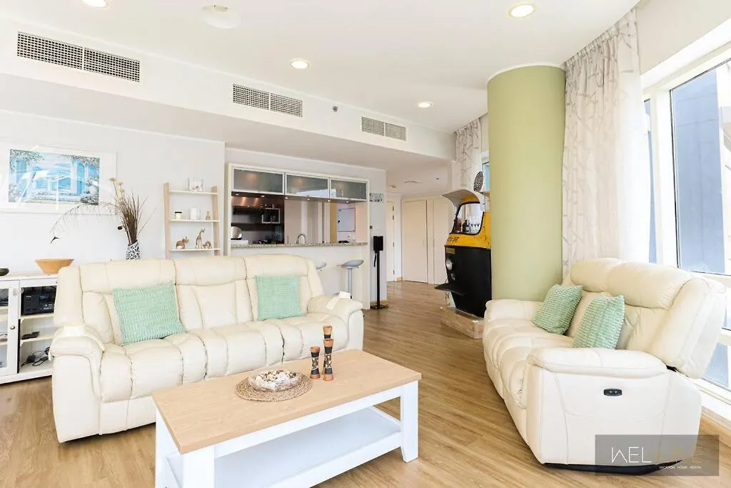 Welhome - Stylish Breathtaking 2Br Apartment In Marina Dubaj
