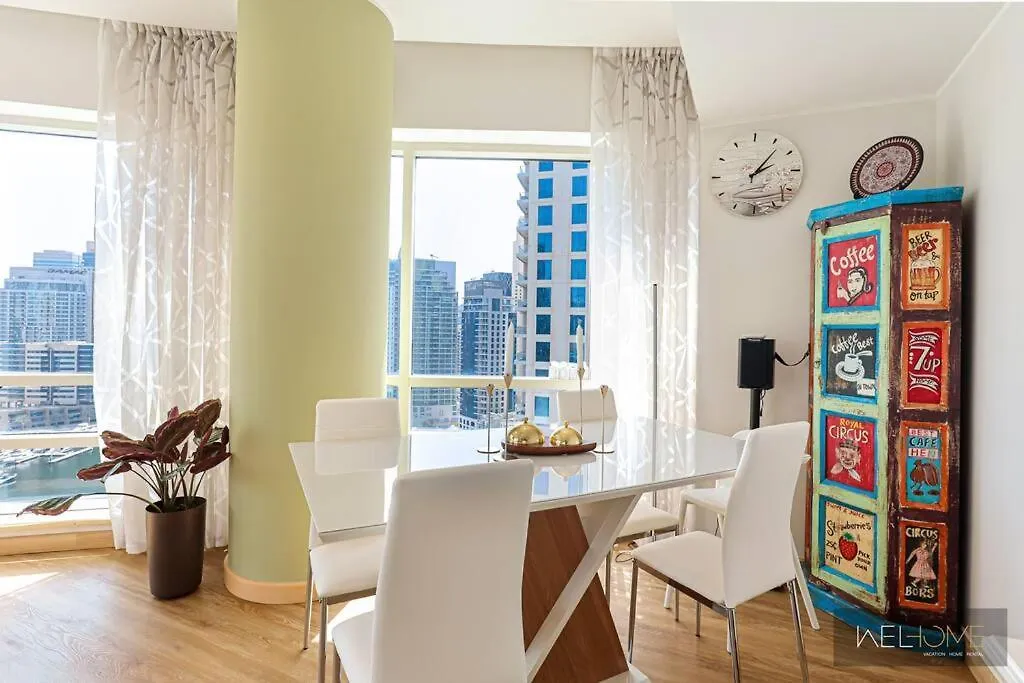 Welhome - Stylish Breathtaking 2Br Apartment In Marina Dubaj